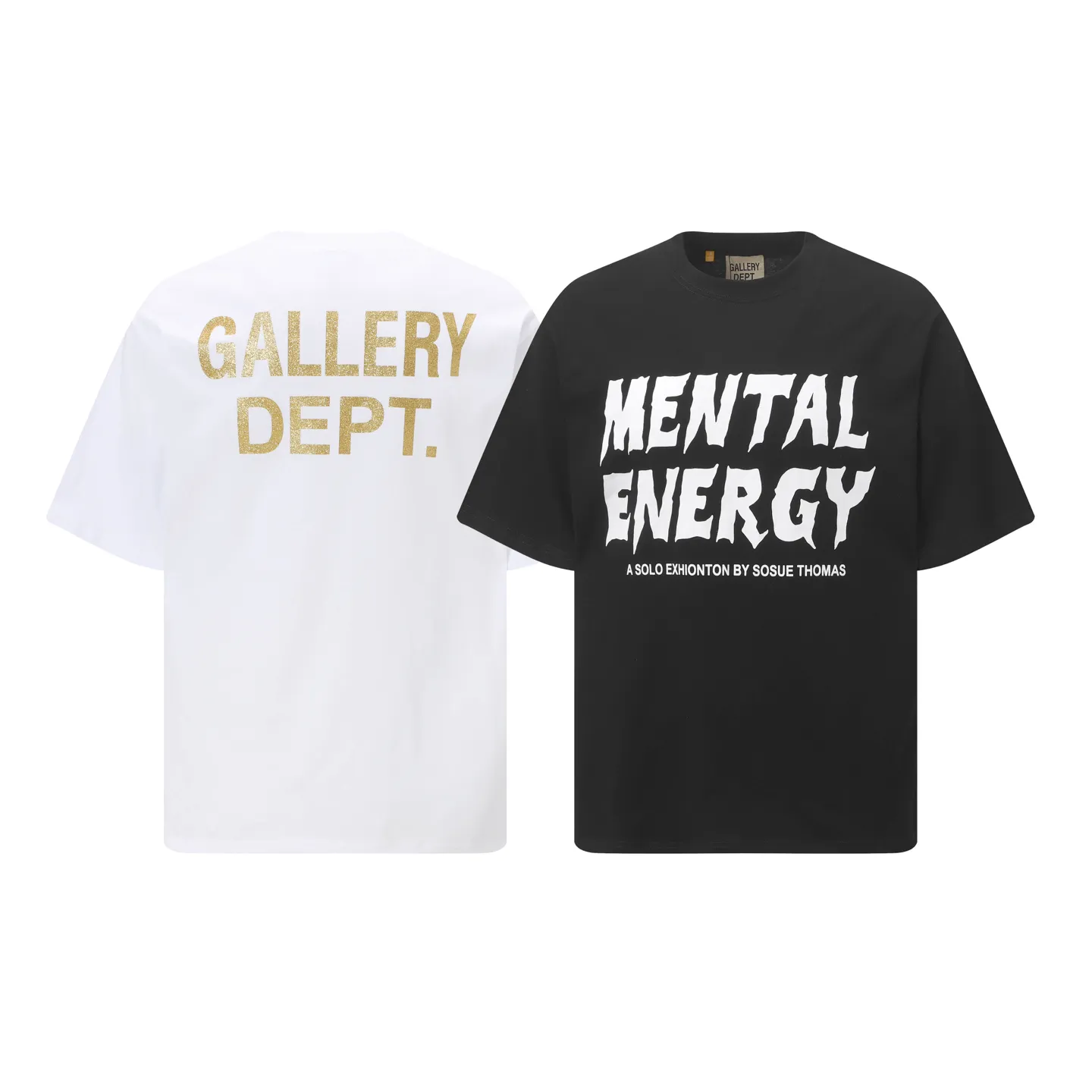 GALLERY.DEPT Summer new short-sleeved model number: D3323P104 Color: black white Size: S M L XL